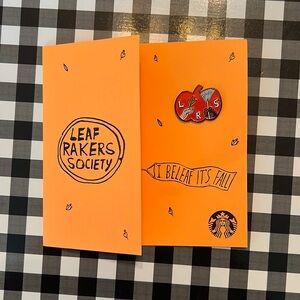 Starbucks Limited Edition Leaf Rakers Society Pin 2019